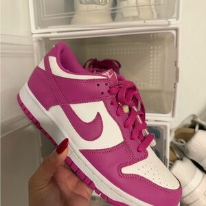 Nike Fuchsia and White Sneakers